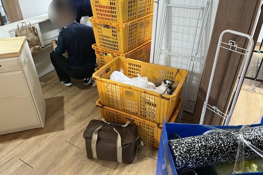 안동 옥율동 작업 당일 현장