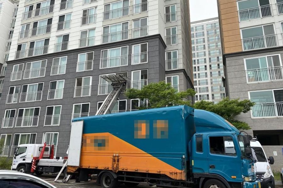 안동 상아동 작업 당일 현장